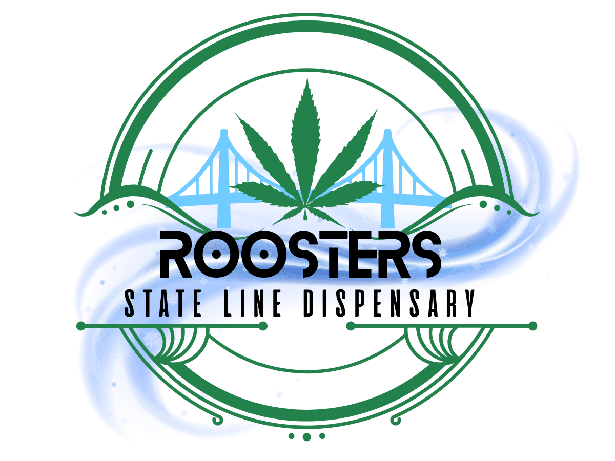 Rooster's State Line Dispensary logo